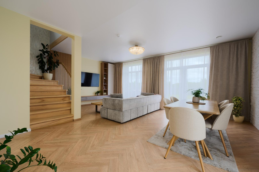 Parduodamas namas Trapėnų g., Mazūriškių k., Klaipėdos r. sav., 118 m² ploto 4 kambariai 7