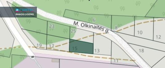 Parduodamas sklypas Matlės Olkinaitės g., Antaviliai, Vilniaus m., Vilniaus m. sav., 6 a ploto 16