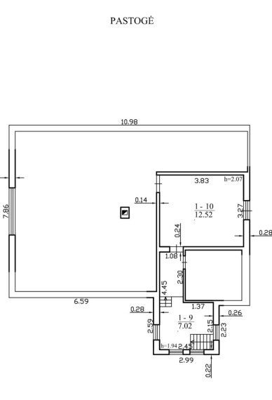Parduodamas namas Dumblės g., Padumblės k., Švenčionių r. sav., 107 m² ploto 5 kambariai 20