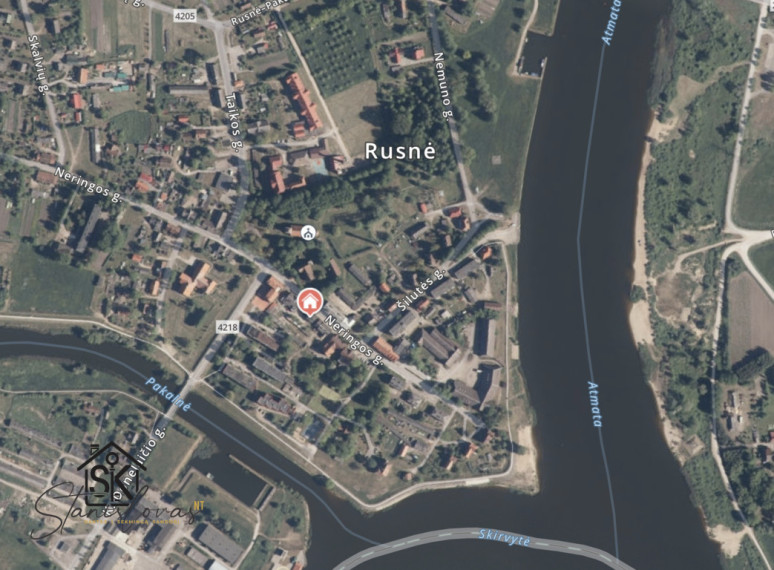 ANTRAME AUKŠTE PARDUODAMAS 2 KAMBARIŲ BUTAS RUSNĖJE, NERINGOS G. 11 20