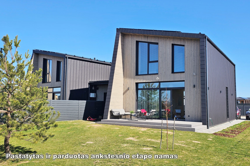 Parduodamas namas Kadagių g., Bajorų k., Vilniaus r. sav., 131 m2 ploto, 2 aukštai 2