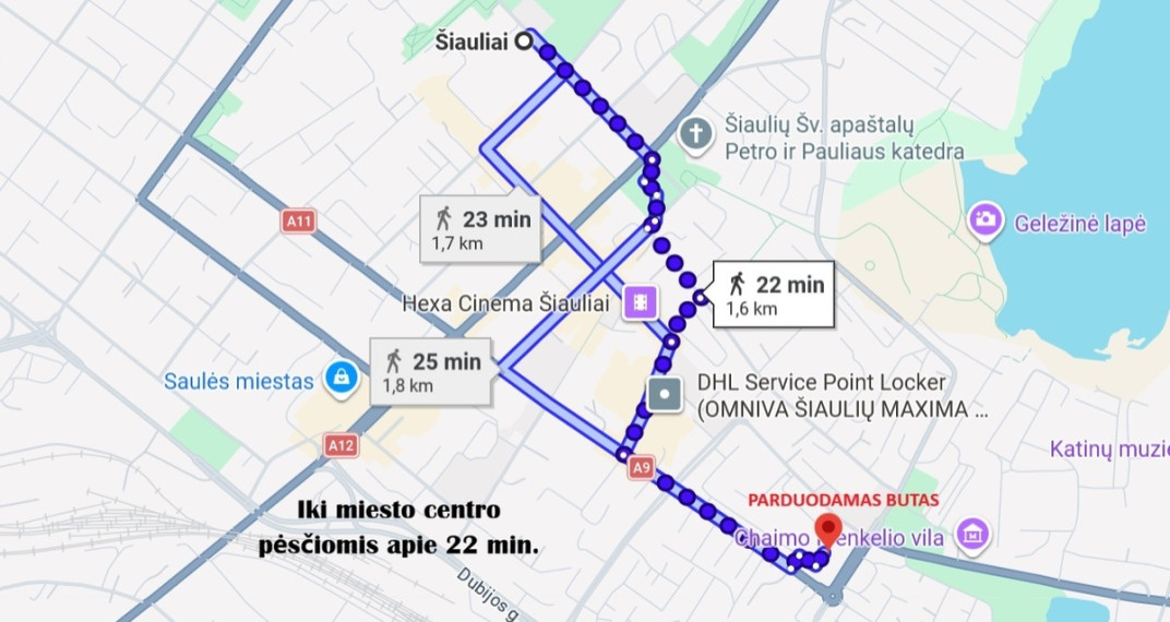 Parduodamas butas Ežero g., Šiaulių m., Šiaulių m. sav., 54.08 m2 ploto, 3 kambariai 12