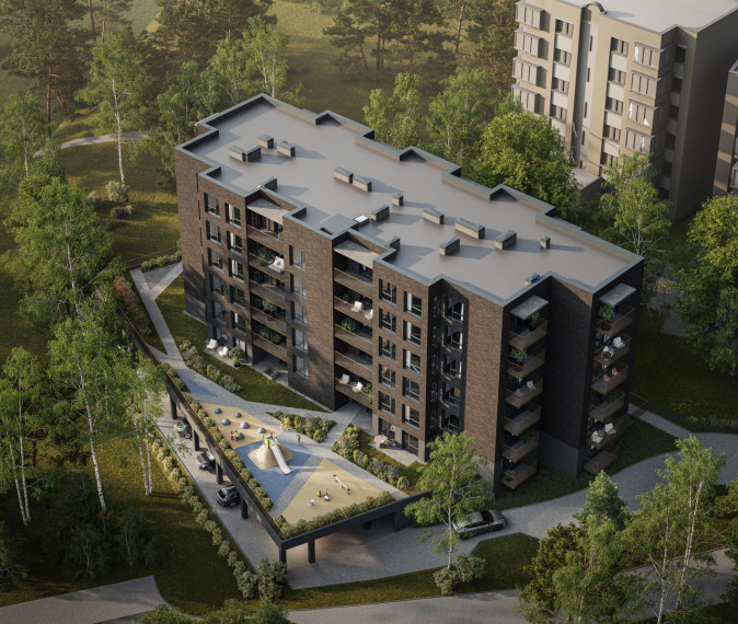 Parduodamas butas Savanorių pr., Vilkpėdė, Vilniaus m., Vilniaus m. sav., 48.63 m² ploto 2 kambariai 1