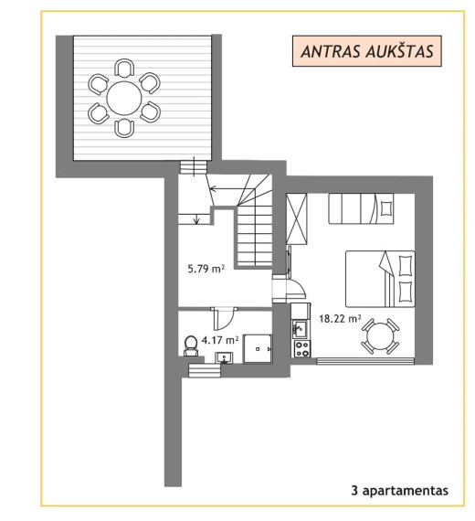 Parduodamas butas Kopų g., Neringos m., Neringos sav., 147.49 m2 ploto, 5 kambariai 5