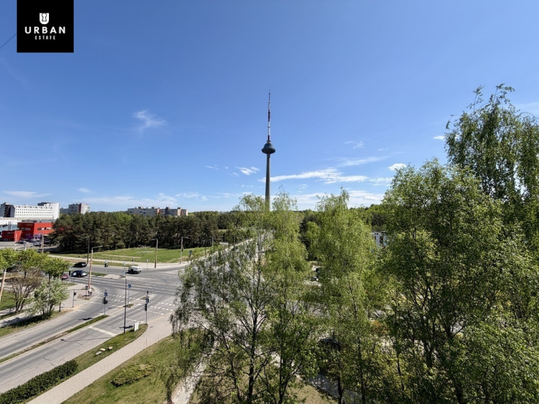 Parduodamas butas Vido Maciulevičiaus g., Karoliniškėse, Vilnius, 32.4 kv.m ploto, 1 kambariai 5
