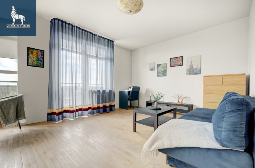 Parduodamas butas Jurgio Matulaičio a., Viršuliškės, Vilniaus m., Vilniaus m. sav., 48 m2 ploto, 2 kambariai 1