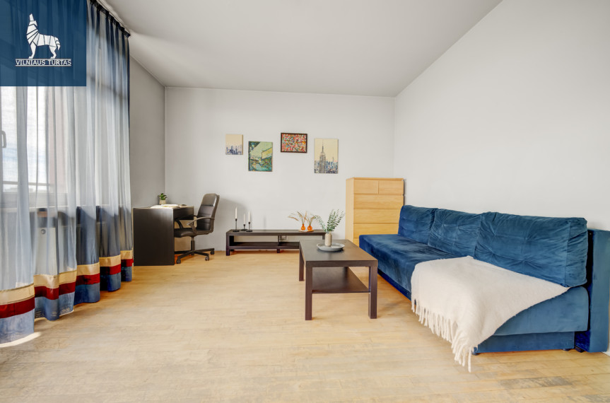 Parduodamas butas Jurgio Matulaičio a., Viršuliškės, Vilniaus m., Vilniaus m. sav., 48 m2 ploto, 2 kambariai 3