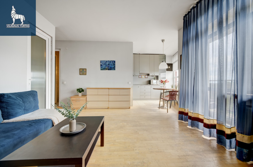Parduodamas butas Jurgio Matulaičio a., Viršuliškės, Vilniaus m., Vilniaus m. sav., 48 m2 ploto, 2 kambariai 6