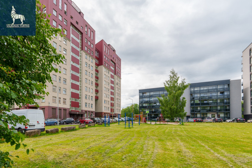 Parduodamas butas Jurgio Matulaičio a., Viršuliškės, Vilniaus m., Vilniaus m. sav., 48 m2 ploto, 2 kambariai 36