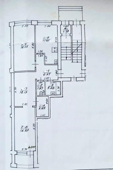 Parduodamas butas Purienų g., Gubernija, Šiaulių m., Šiaulių m. sav., 71.29 m² ploto 3 kambariai 33