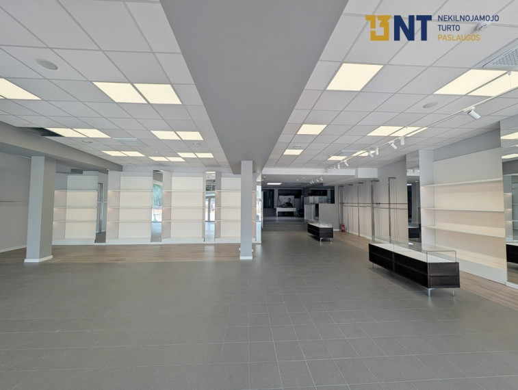 KOMERCINĖS-PREKYBOS PATALPOS ŠIAULIŲ CENTRE, SU RAMPA 10