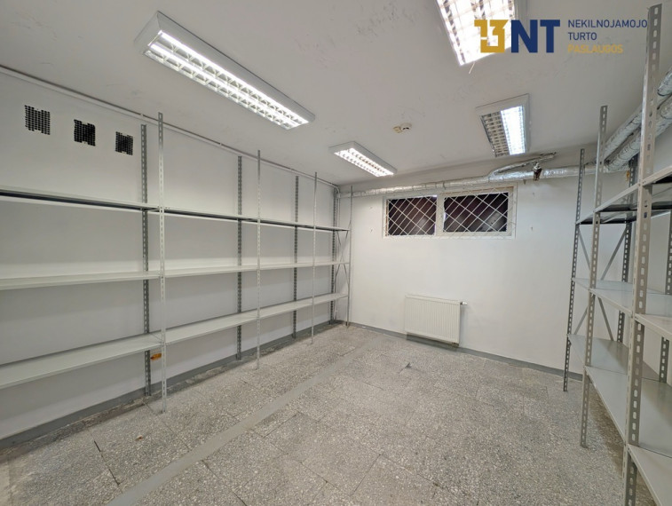 KOMERCINĖS-PREKYBOS PATALPOS ŠIAULIŲ CENTRE, SU RAMPA 20