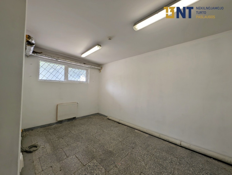 KOMERCINĖS-PREKYBOS PATALPOS ŠIAULIŲ CENTRE, SU RAMPA 21
