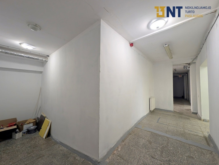 KOMERCINĖS-PREKYBOS PATALPOS ŠIAULIŲ CENTRE, SU RAMPA 22