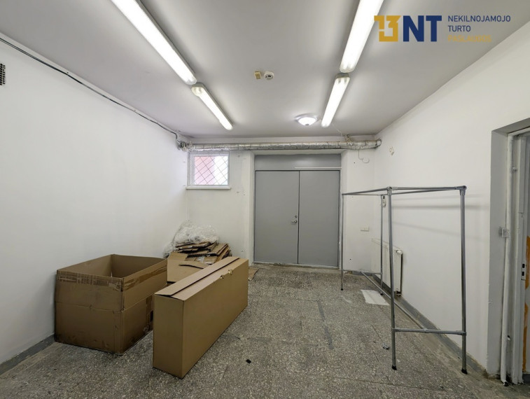 KOMERCINĖS-PREKYBOS PATALPOS ŠIAULIŲ CENTRE, SU RAMPA 25