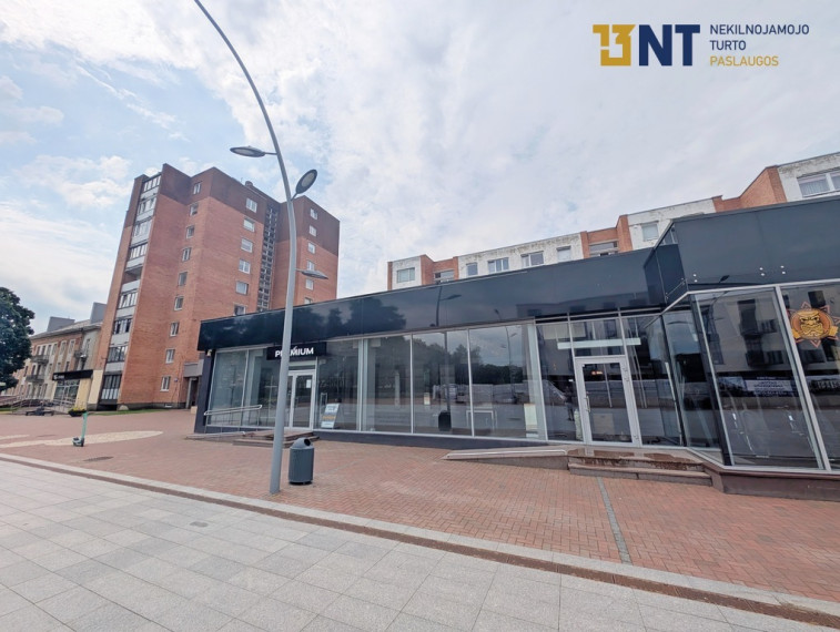 KOMERCINĖS-PREKYBOS PATALPOS ŠIAULIŲ CENTRE, SU RAMPA 29