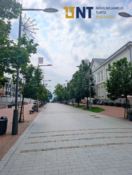 KOMERCINĖS-PREKYBOS PATALPOS ŠIAULIŲ CENTRE, SU RAMPA 34