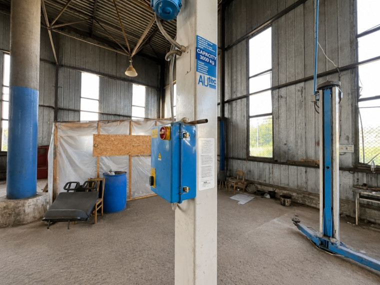 Nuomojamos administracinės, gamybinės, kitos paskirties, paslaugų, prekybos, sandėliavimo patalpos Prienų r. sav., Balbieriškio mstl., Parko g, 1135.36 m2 ploto 4