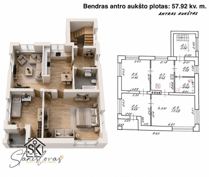 PARDUODAMAS NAMAS SU 19.72 A ŽEMĖS SKLYPU ŽEMAIČIŲ NAUMIESTYJE, SODŲ G. 16 16