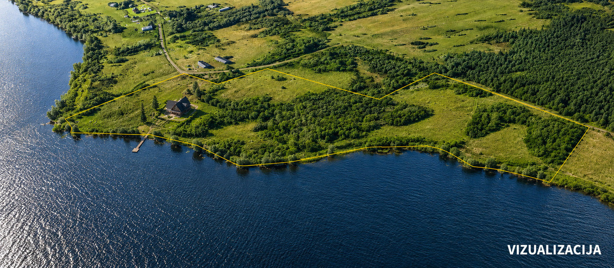 Parduodamas namas su pakrante ir 6,6 ha sklypu, Svirkų k. 6
