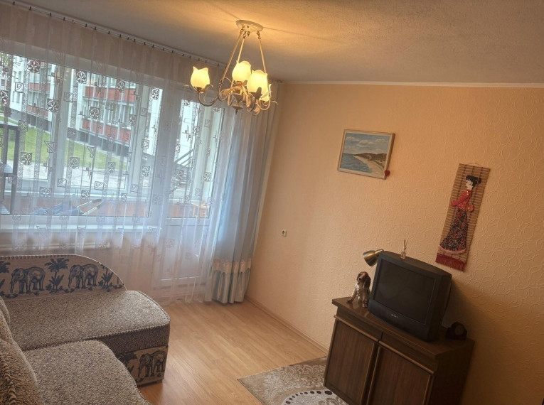 Parduodamas butas Klaipėdos apskritis, Klaipėda, Žardininkai, I. Simonaitytės g., 33 m2 ploto, 1 kambariai 4