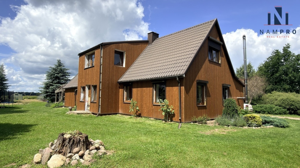 Rokiškio raj., Pakriaunio k., parduodama didelė sodyba su tvenkiniu, šilauogių ir smidrų ūkiu 1