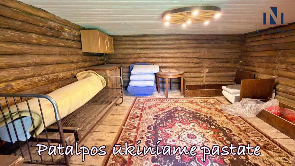 Anykščių raj., Jurgiškio kaime, parduodamas vienkiemis su 3,85 ha sklypu 34