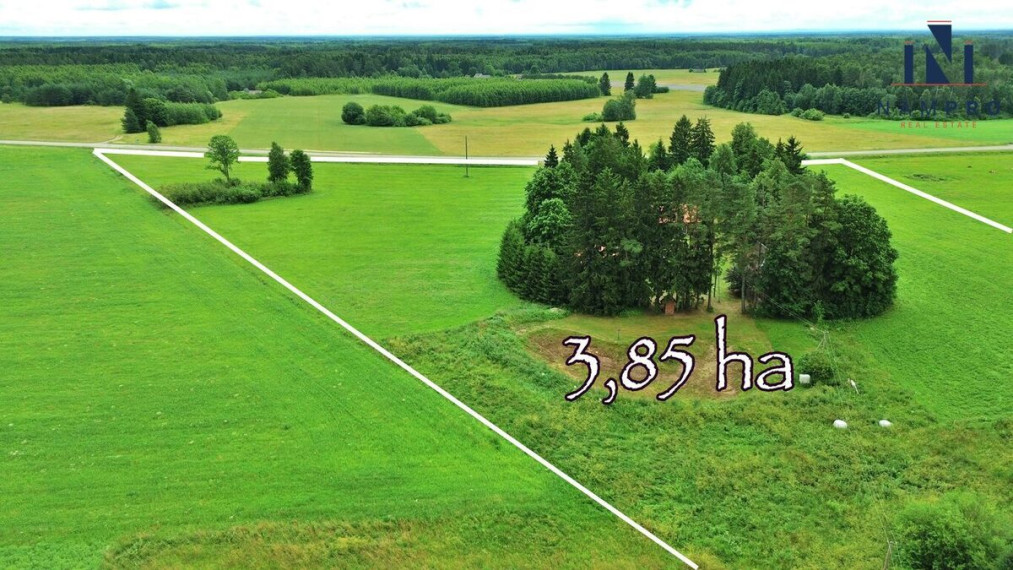 Anykščių raj., Jurgiškio kaime, parduodamas vienkiemis su 3,85 ha sklypu 24