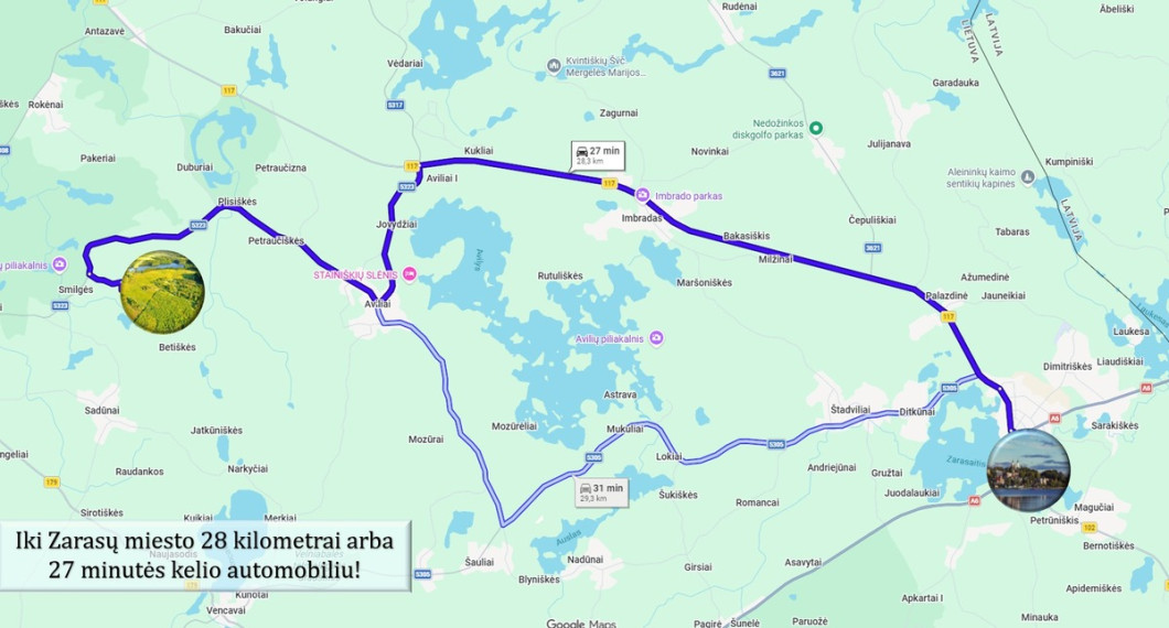 Parduodamas  sklypas Sniegiškių k., Zarasų r. sav., 122 a ploto 20
