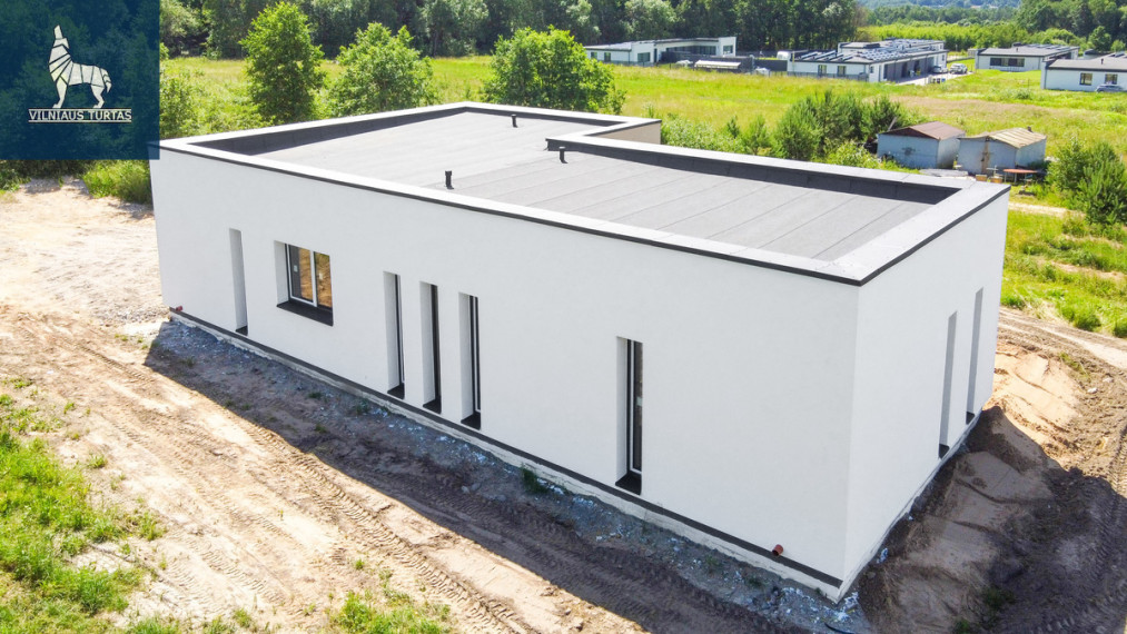 Parduodamas namas Vilniaus m. sav., Nemėžio k., Lenktoji g., 131 m2 ploto, 1 aukštai 3