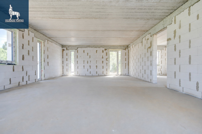 Parduodamas namas Vilniaus m. sav., Nemėžio k., Lenktoji g., 131 m2 ploto, 1 aukštai 14