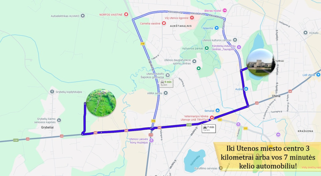 Parduodamas kitos paskirties sklypas Pelkių g., Utenos m., Utenos r. sav., 4.95 a ploto 17