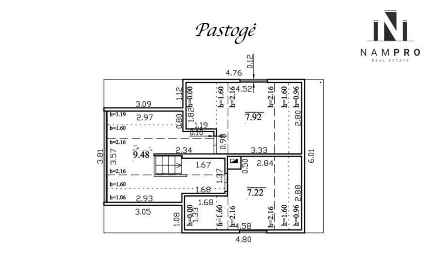 Parduodamas namas Pušyno g., Vosyliukai, 84.86 kv.m ploto, 2 aukštai 27