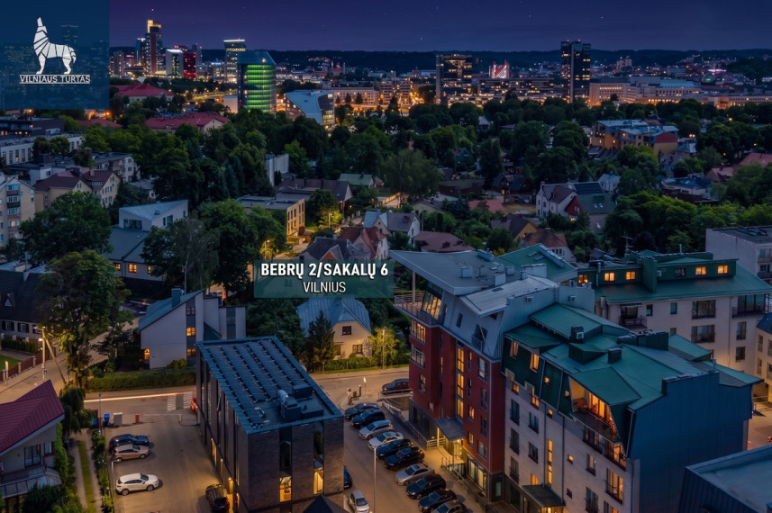 Parduodamas butas Bebrų g., Žvėrynas, Vilniaus m., Vilniaus m. sav., 126 m2 ploto, 3 kambariai 41