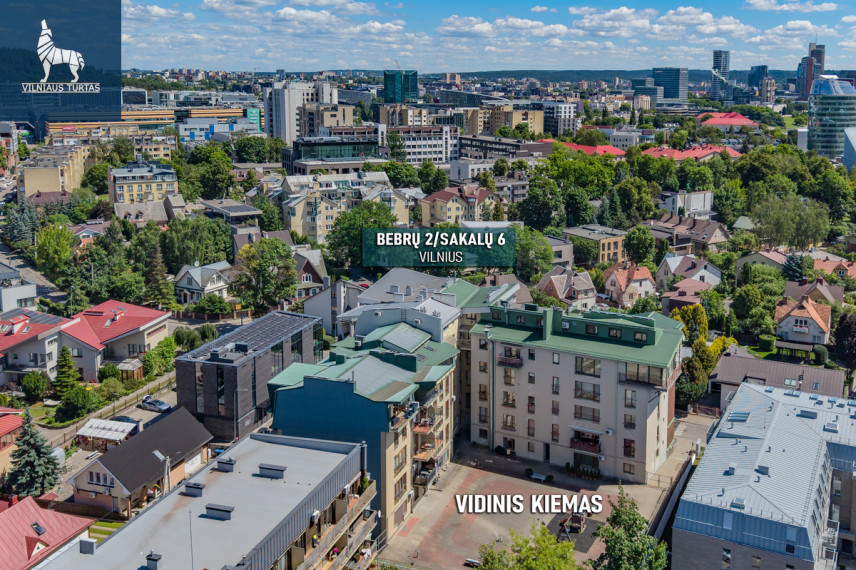 Parduodamas butas Bebrų g., Žvėrynas, Vilniaus m., Vilniaus m. sav., 126 m2 ploto, 3 kambariai 42