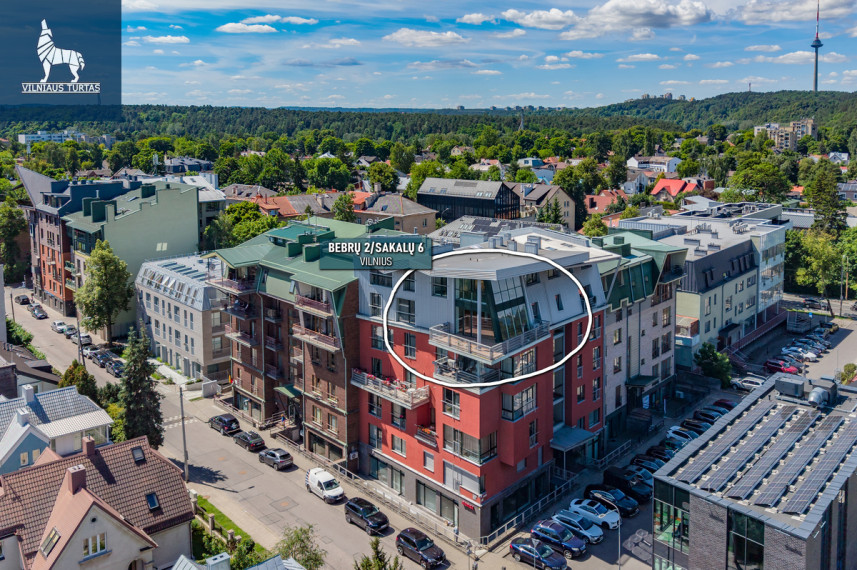 Parduodamas butas Bebrų g., Žvėrynas, Vilniaus m., Vilniaus m. sav., 126 m2 ploto, 3 kambariai 43