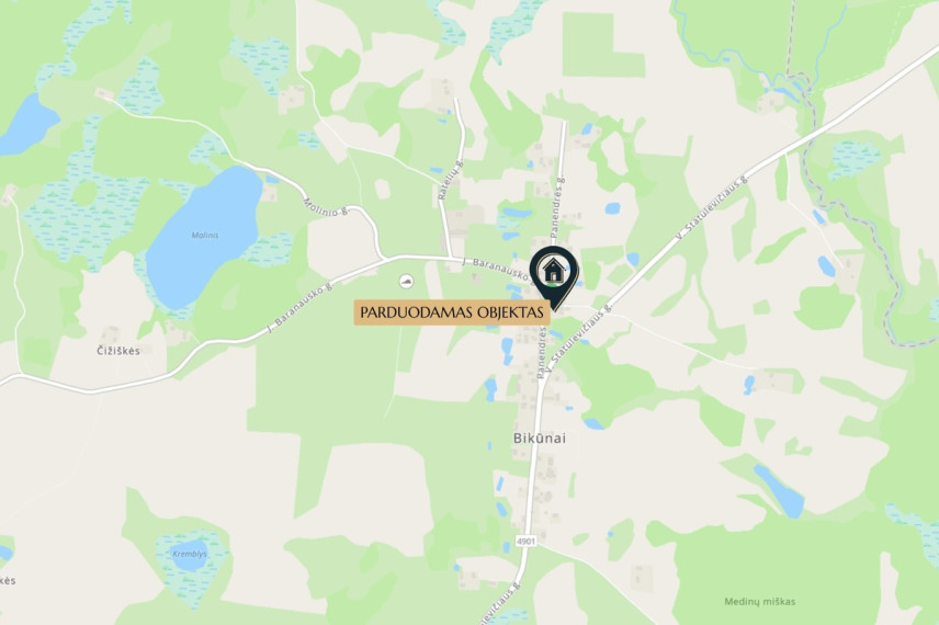 Parduodamas namas Panendrės g., Bikūnų k., Utenos r. sav., 157.09 m2 ploto, 2 aukštai 41