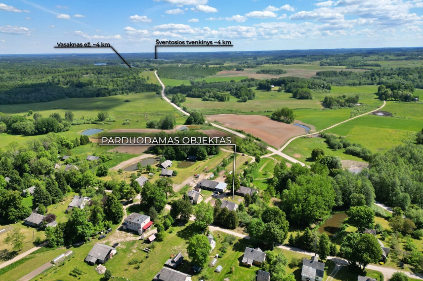 Parduodamas namas Panendrės g., Bikūnų k., Utenos r. sav., 157.09 m2 ploto, 2 aukštai 1