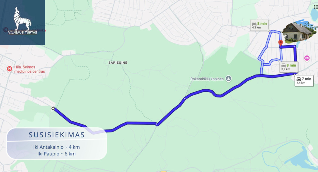 Parduodamas namas Rokantiškių Sodų 10-oji g., Antakalnis, Vilniaus m., Vilniaus m. sav., 99.85 m2 ploto, 2 aukštai 20