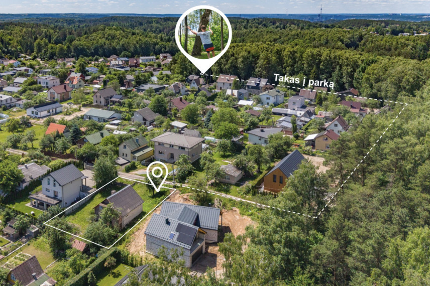 Parduodamas namas Rokantiškių Sodų 10-oji g., Antakalnis, Vilniaus m., Vilniaus m. sav., 99.85 m2 ploto, 2 aukštai 9