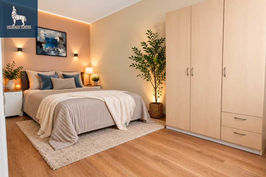 Nuomojamas butas Perkūnkiemio g., Pašilaičiai, Vilniaus m., Vilniaus m. sav., 40.44 m2 ploto, 2 kambariai 1