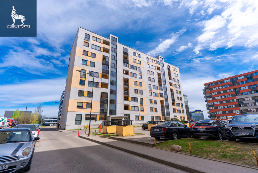 Nuomojamas butas Perkūnkiemio g., Pašilaičiai, Vilniaus m., Vilniaus m. sav., 40.44 m2 ploto, 2 kambariai 27