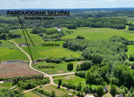 Parduodamas sklypas Bikūnų k., Utenos r. sav., 184 a ploto Parduodamas sklypas Bikūnų k., Utenos r. sav., 184 a ploto