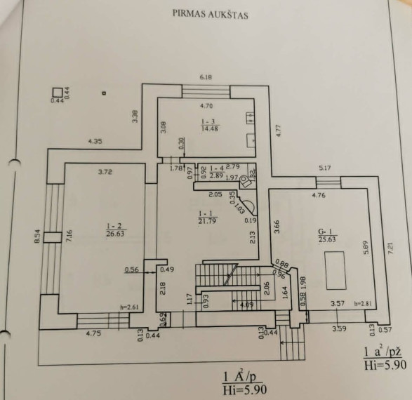 Parduodamas namas Statybininkų g., Senųjų Trakų k., Trakų r. sav., 373.03 m2 ploto 46