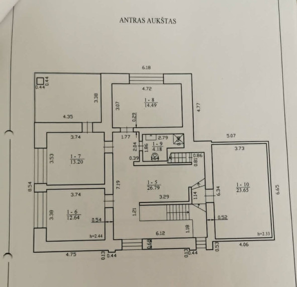 Parduodamas namas Statybininkų g., Senųjų Trakų k., Trakų r. sav., 373.03 m2 ploto 47