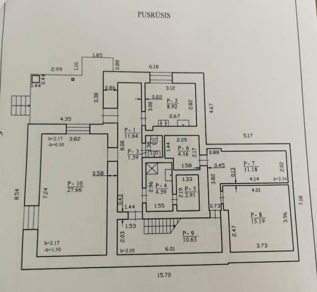 Parduodamas namas Statybininkų g., Senųjų Trakų k., Trakų r. sav., 373.03 m2 ploto 48
