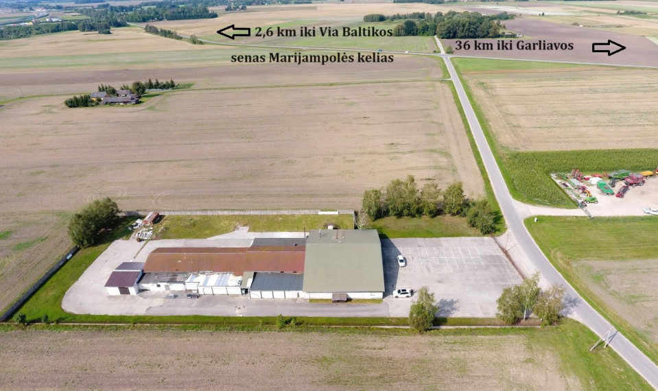 Parduodamos patalpos Suvalkijos g., Sasnavos mstl., Marijampolės sav., 1200 m² ploto 2