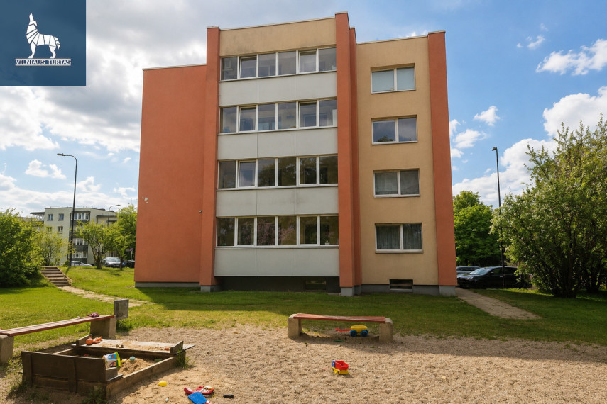 Nuomojamas butas Lazdynų g., Lazdynai, Vilniaus m., Vilniaus m. sav., 15 m2 ploto, 1 kambariai 8