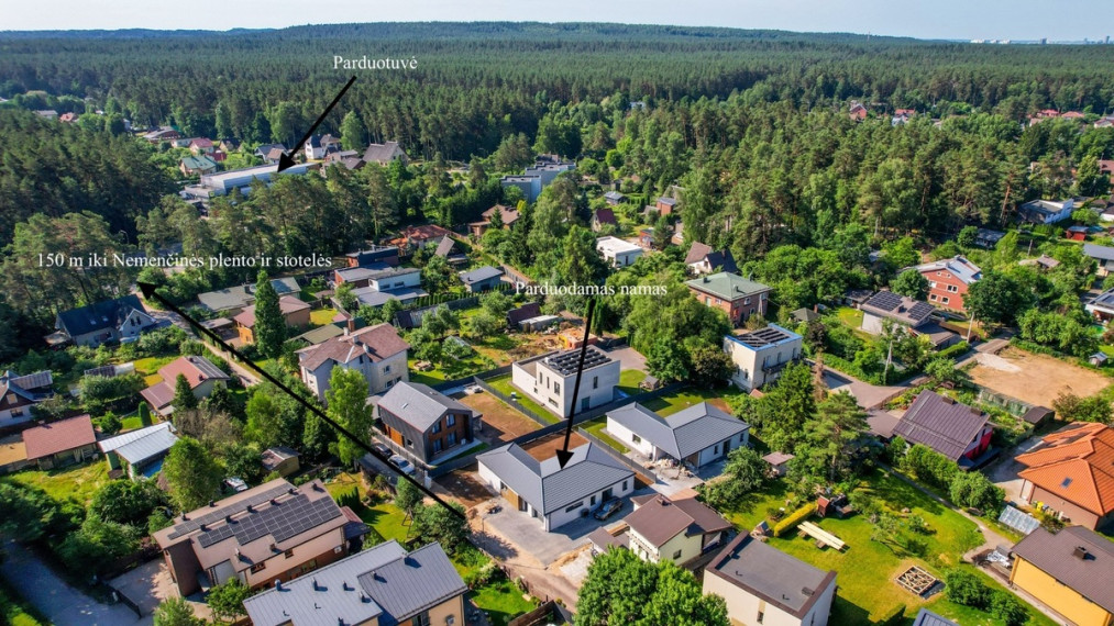 Parduodamas namas Smėlynės Sodų 3-ioji g., Vilniaus m., Vilniaus m. sav., 148 m2 ploto, 1 aukštai 6