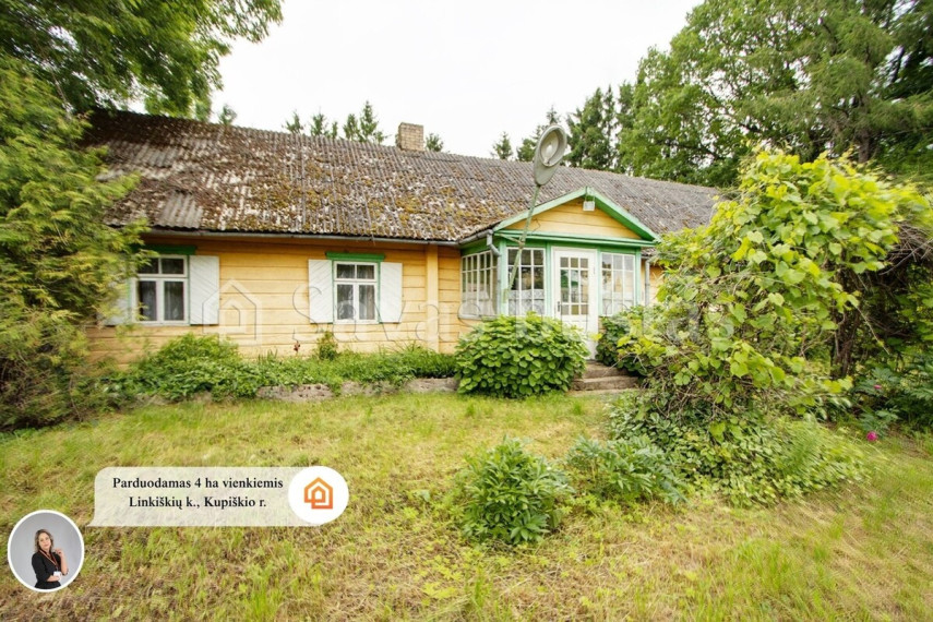 Parduodamas namas Linkiškių k., Kupiškio r. sav., 95.78 m2 ploto, 1 aukštai 1